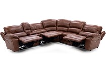 chrs brown mtn lth sectional piece pkg  