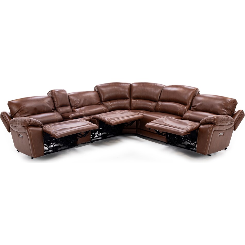 chrs brown mtn lth sectional piece pkg  