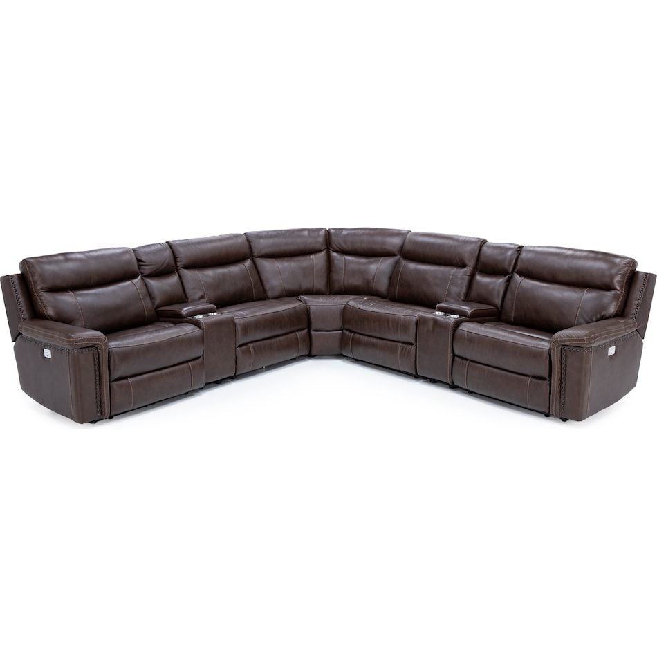 chrs brown mtn lth sectional piece pkg  