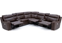 chrs brown mtn lth sectional piece pkg  