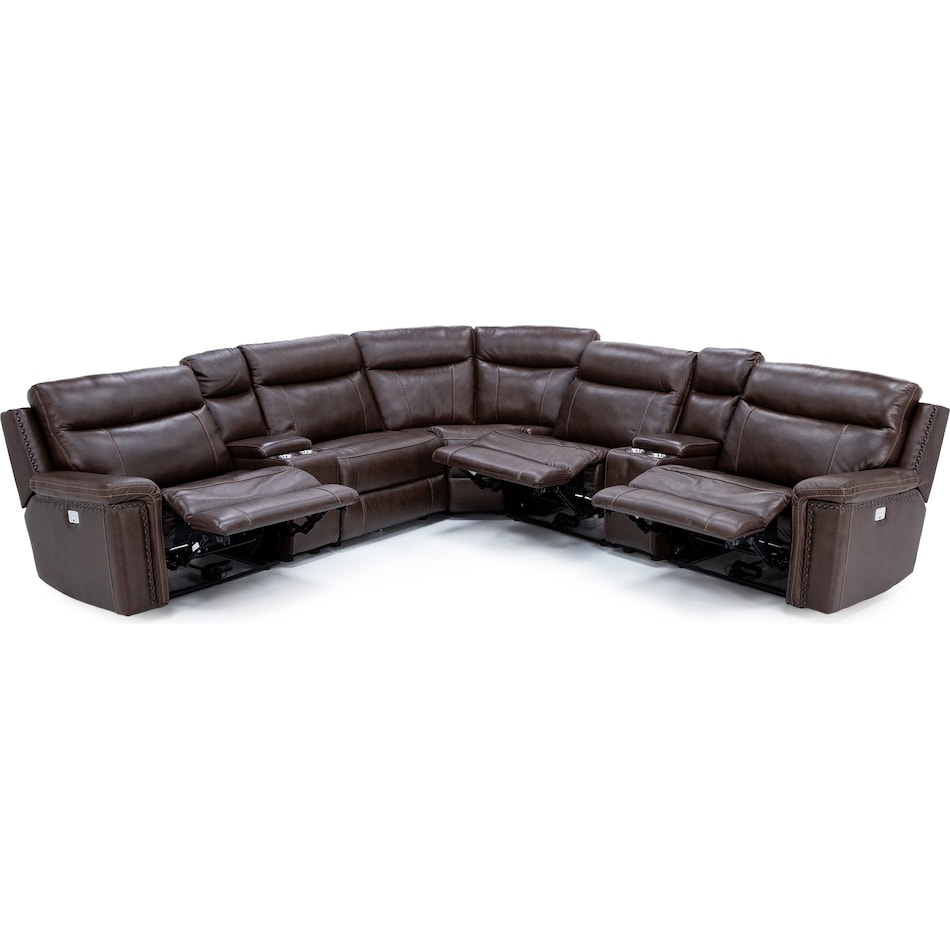 chrs brown mtn lth sectional piece pkg  