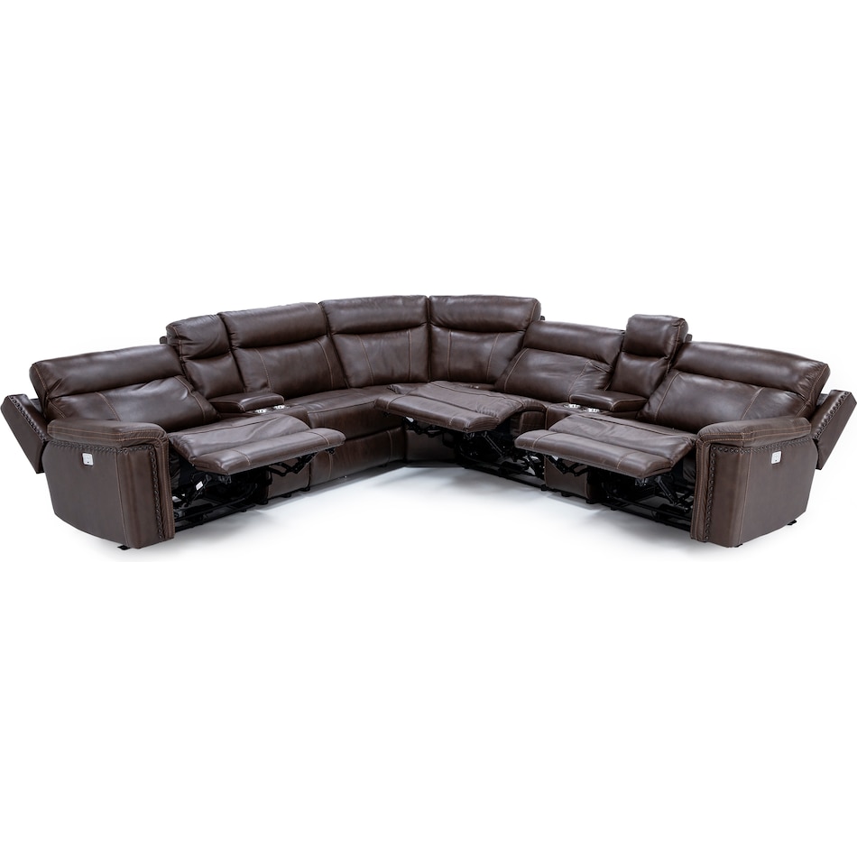 chrs brown mtn lth sectional piece pkg  