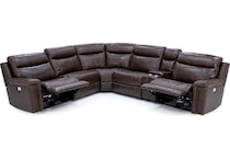 chrs brown mtn lth sectional piece pkg  