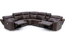 chrs brown mtn lth sectional piece pkg  