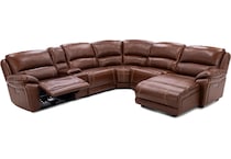 chrs brown mtn lth sectional piece pkg  