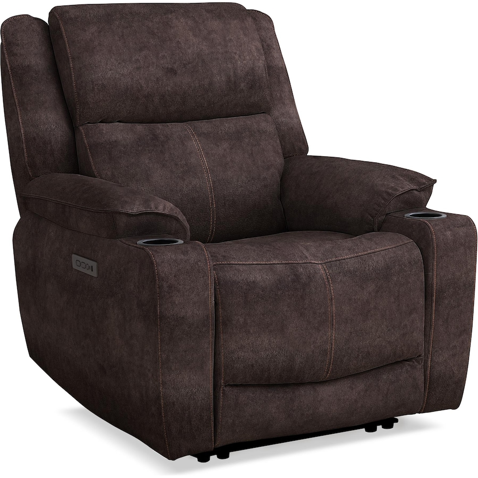 chrs brown recliner   