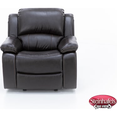 Bristol Leather Glider Recliner