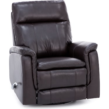 Fernando Leather Swivel Glider Recliner