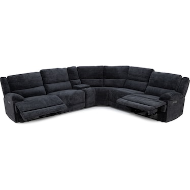 Lucie 6-Pc. Power Headrest Reclining Modular