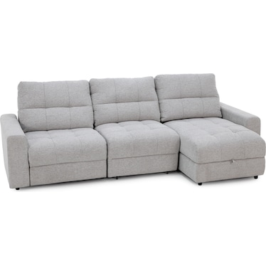 Duncan 3-Pc. Power Reclining Chaise Sofa