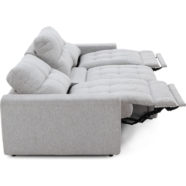 Duncan 3-Pc. Power Reclining Sofa With One Power Armless Sliding Chair