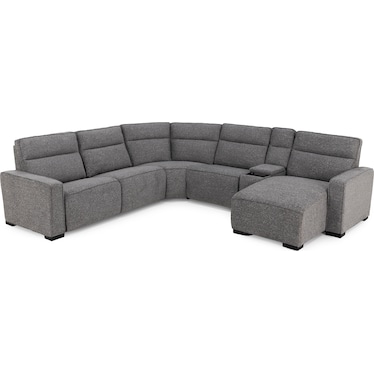 Beckett 6-Pc. Power Headrest Reclining Modular