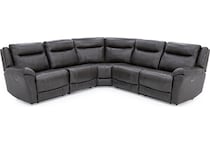chrs grey mtn lth sectional piece pkg  