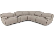 chrs grey mtn lth sectional piece zpkg  