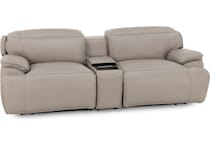 chrs grey mtn lth sectional piece pkg  