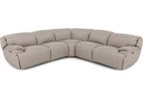 chrs grey mtn lth sectional piece pkg  