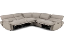 chrs grey mtn lth sectional piece pkg  