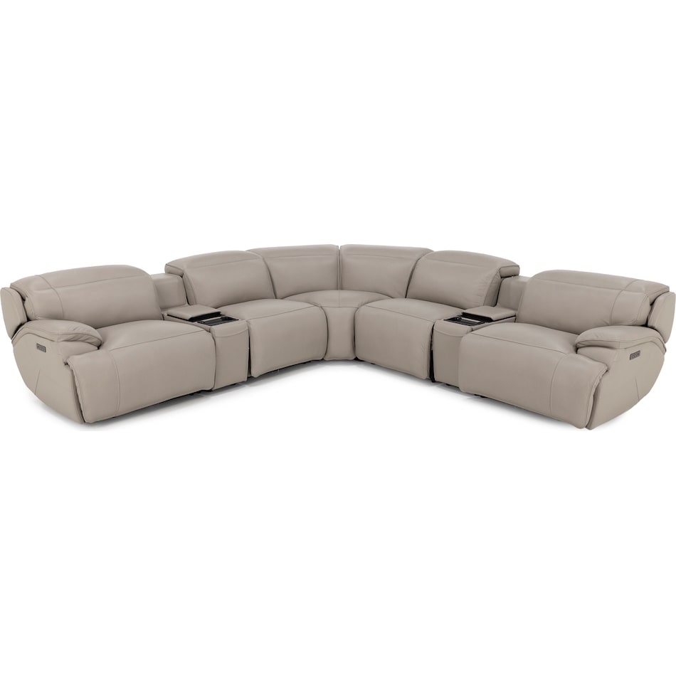 chrs grey mtn lth sectional piece pkg  