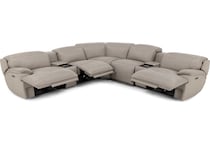 chrs grey mtn lth sectional piece pkg  