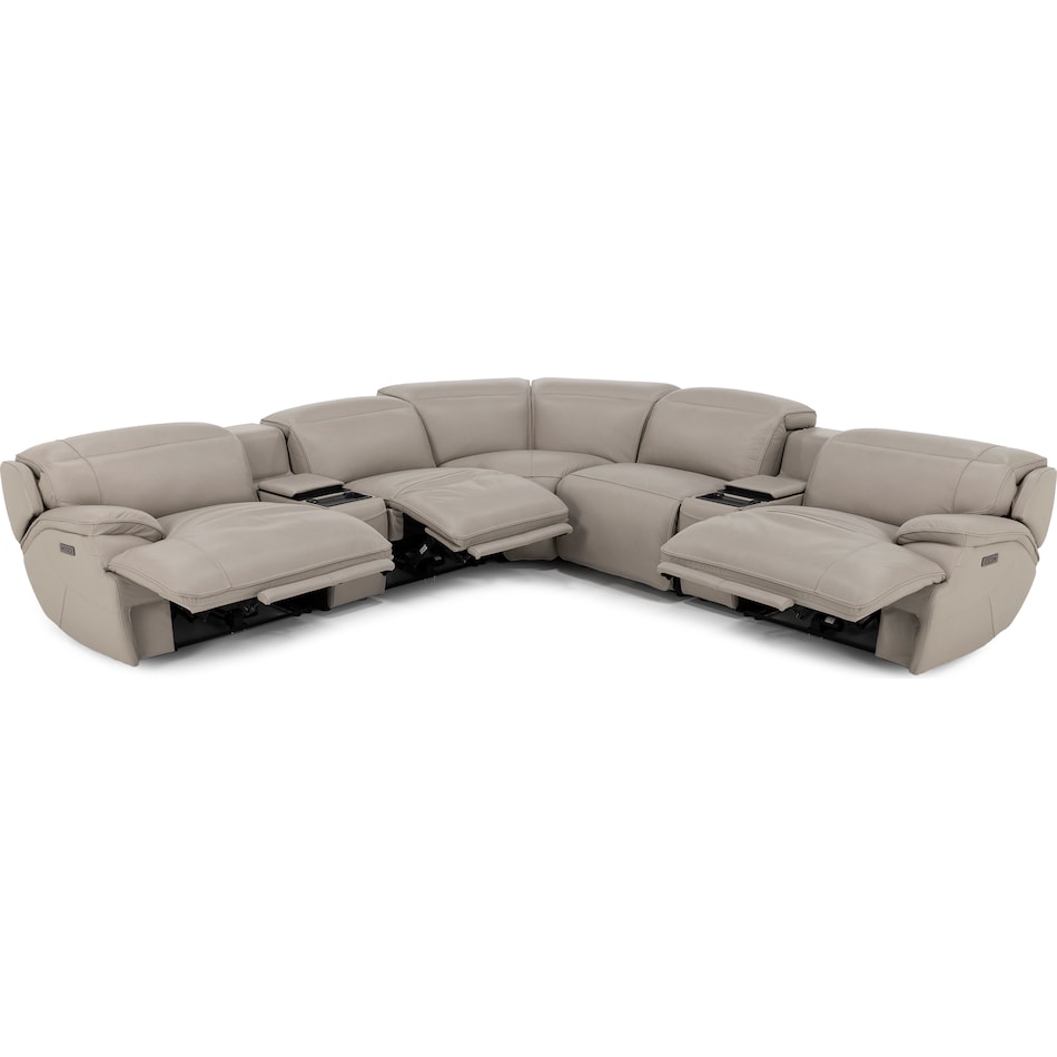 chrs grey mtn lth sectional piece pkg  