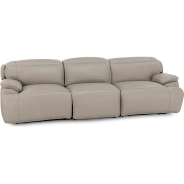 Carrie 3-Pc. Leather Zero Gravity Power Headrest Reclining Sofa