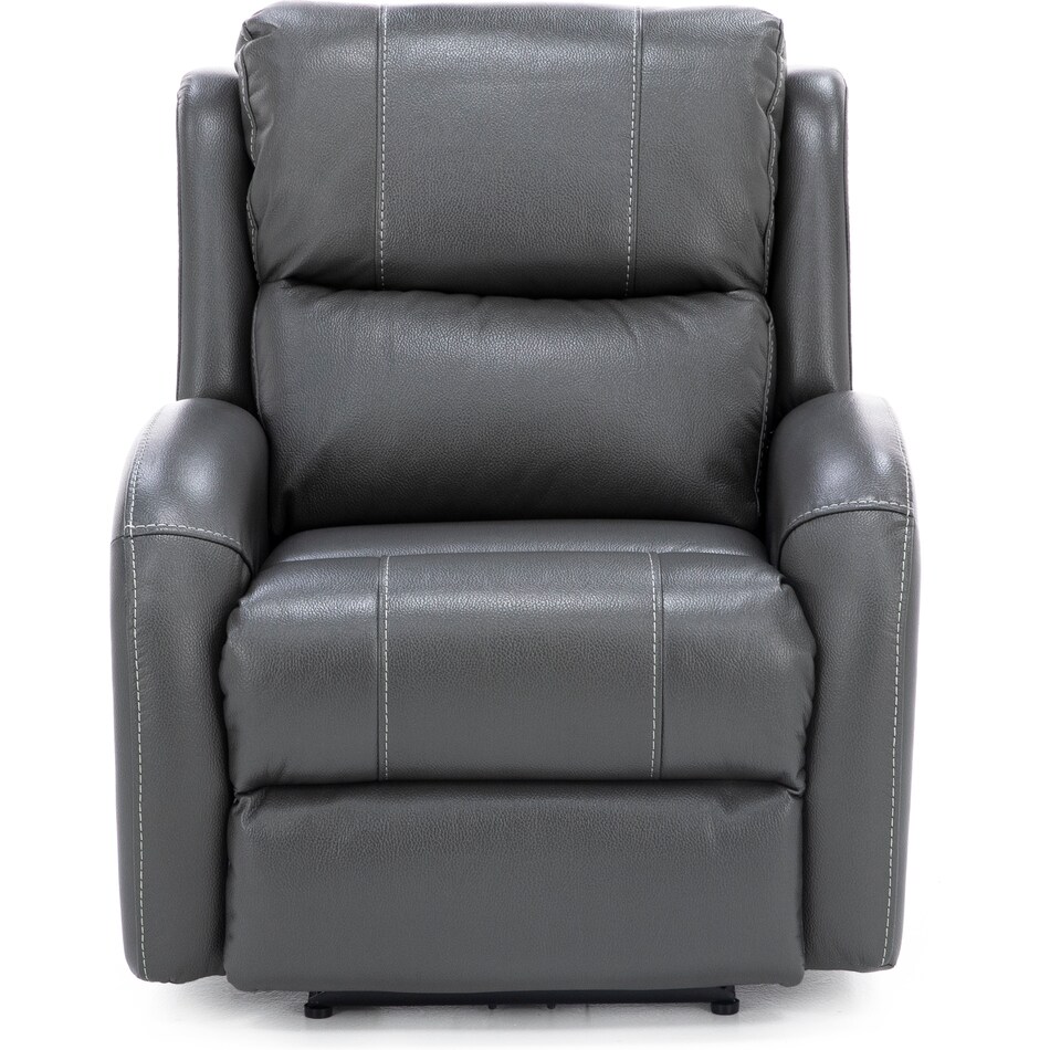 chrs grey recliner   