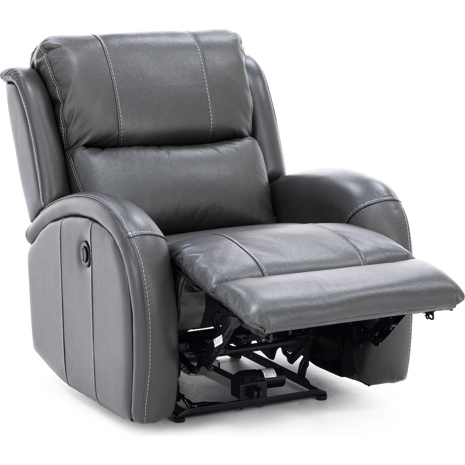 chrs grey recliner   