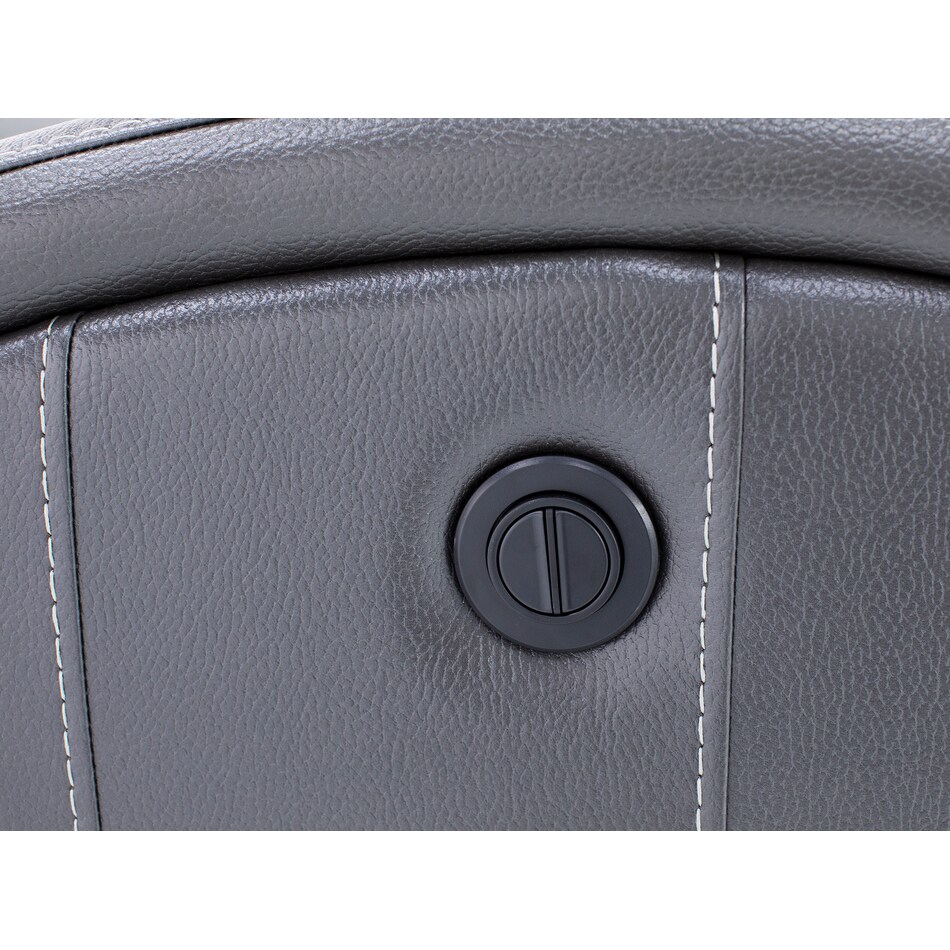 chrs grey recliner   