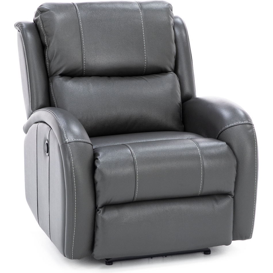 chrs grey recliner   