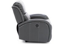 chrs grey recliner   