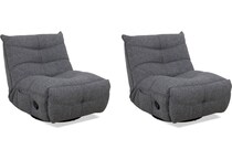 chrs grey recliner zpkg  