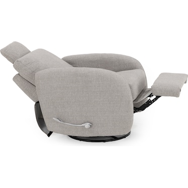 Camden Swivel Glider Recliner With Adjustable Headrest