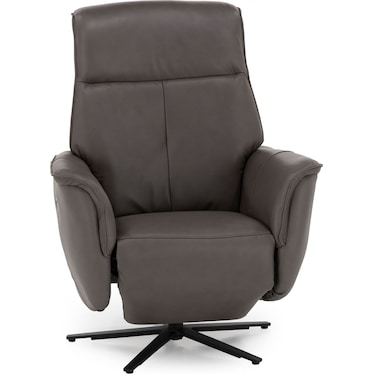 Astra Leather Power Swivel Recliner