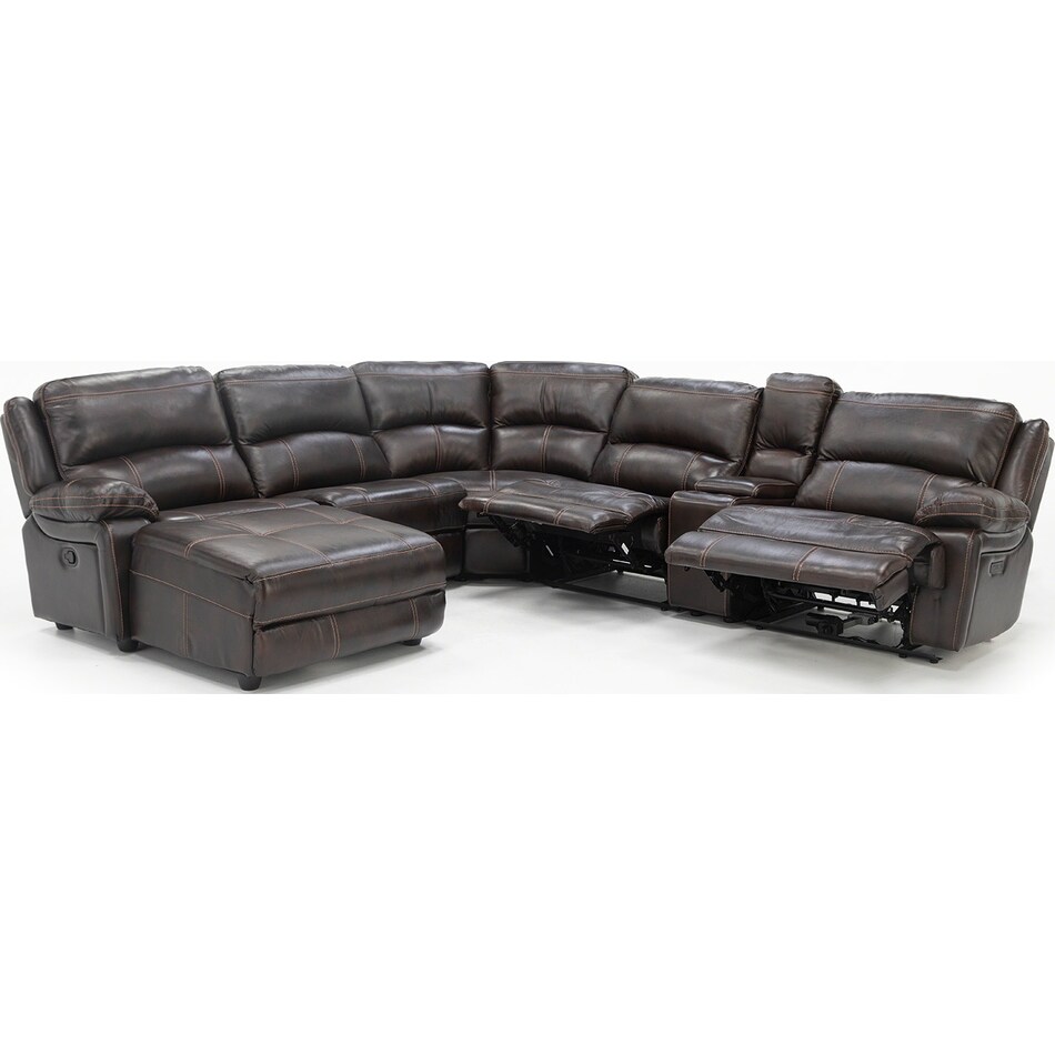 chrs mtn lth sectional piece qpk  