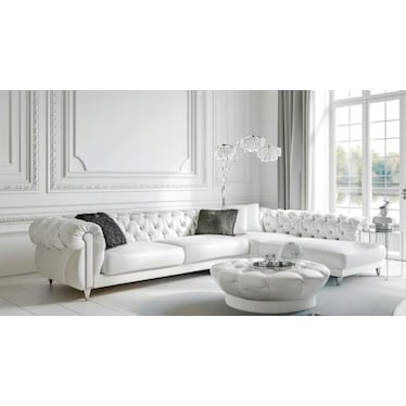 Bling Floor Arc Lamp 84"H