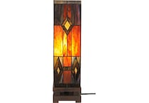 colr bronze table lamp   