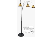 colr brown arc lamp pkg  