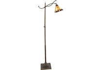 colr brown floor lamp   