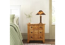 colr brown table lamp   