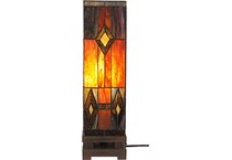 colr brown table lamp   