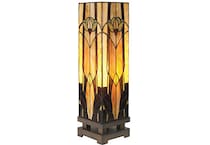 colr brown table lamp   