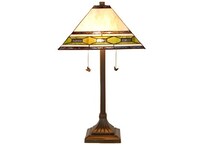 colr brown table lamp   