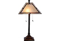 colr brown table lamp   