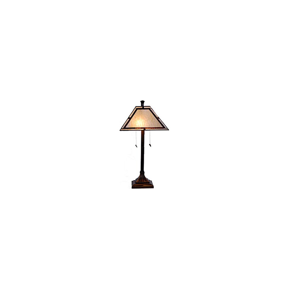 colr brown table lamp   