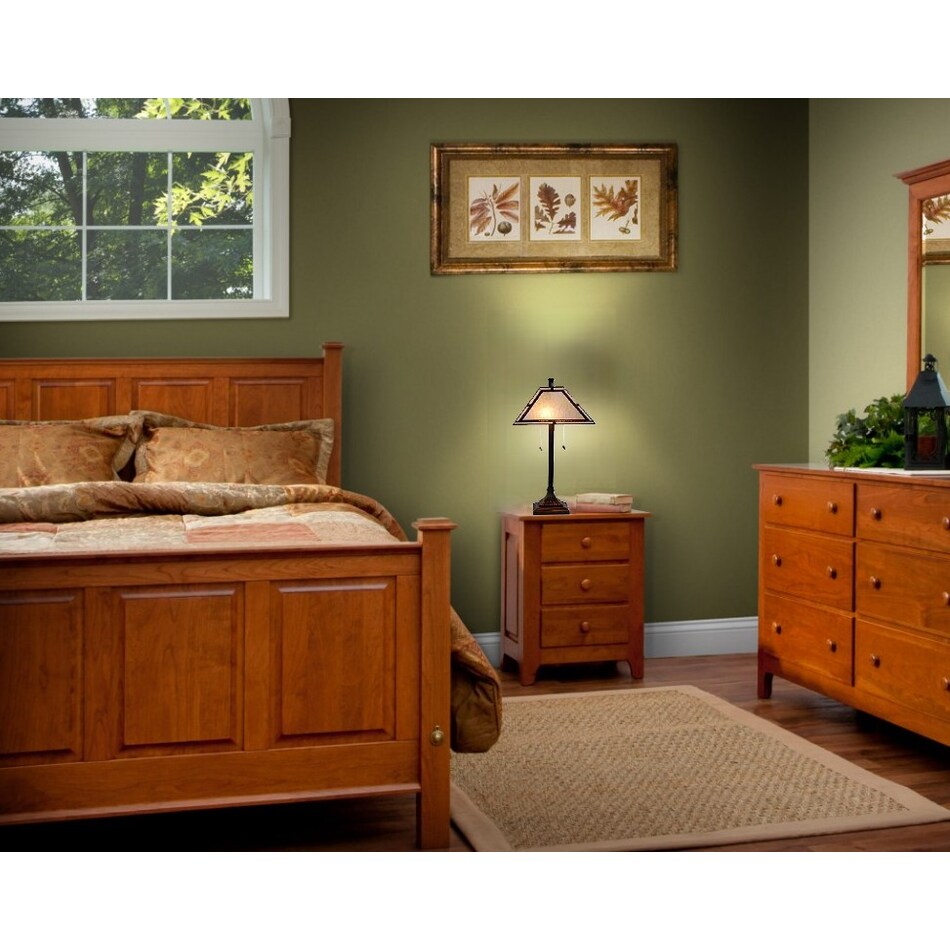 colr brown table lamp   