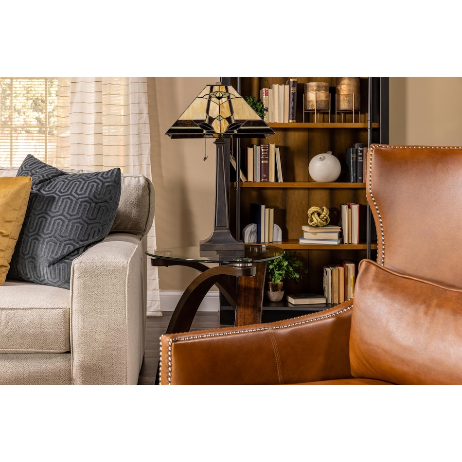 colr brown table lamp lifestyle image   