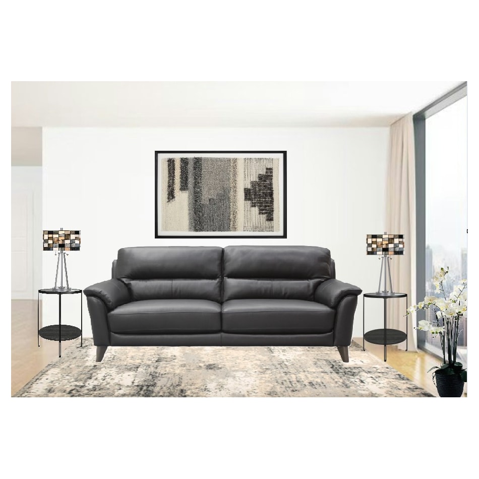 colr grey table lamp   