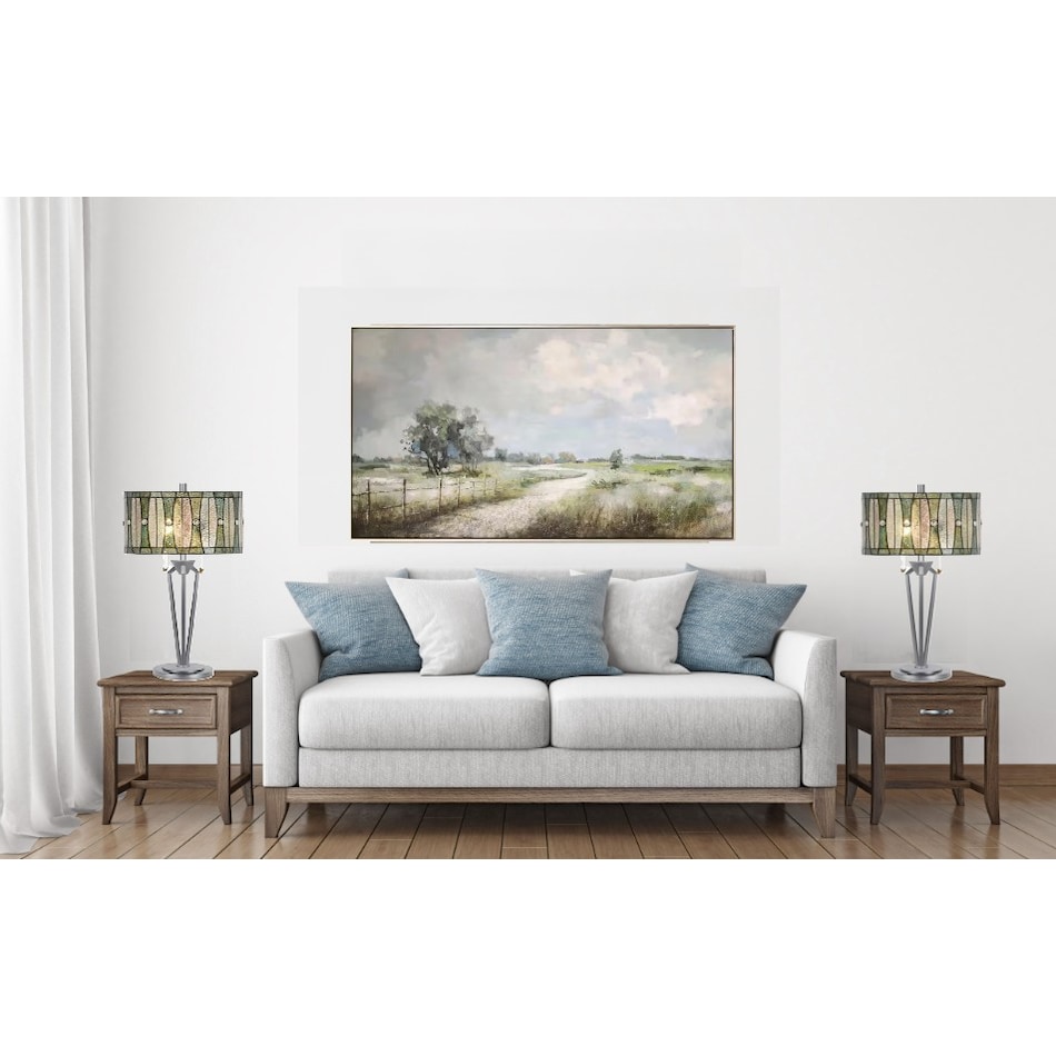 colr grey table lamp   