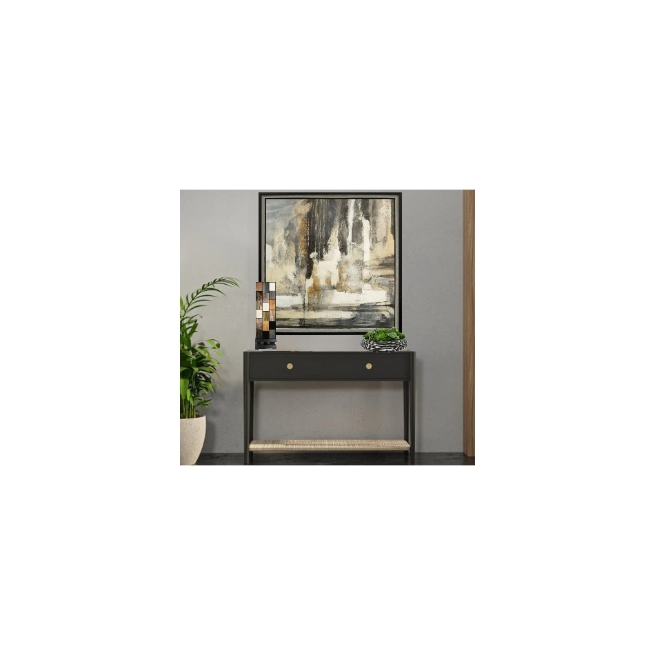 colr grey table lamp   