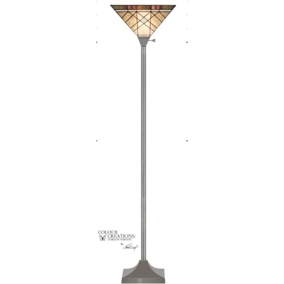 colr grey torchiere   